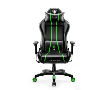 Fotel gamingowy Diablo Chairs X-One 2.0 Normal Size Czarno-zielony
